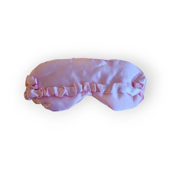 Pink Satin Sleep Set: Eye Mask & Pillowcase NWT - Picture 9 of 9